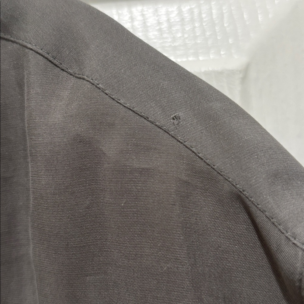 Madewell Gray Shirtdress - Picture 4 of 7